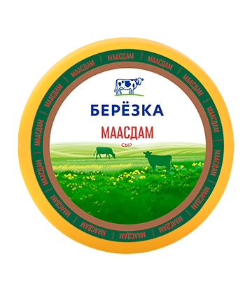 Сыр паўцвёрды «Маасдам» 