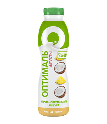 Drinking yogurt "Optimal" with bifidobacteria