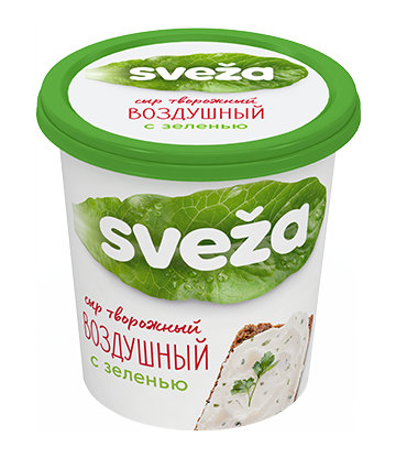 Cream cheese “Vozdushnyy” with herbs