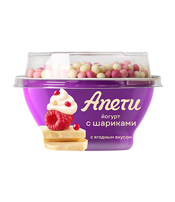 Thick yogurt "Apeti" with crumbly filler