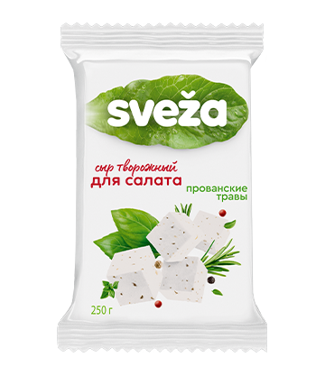 Curd cheese "Belyj" for salad (with herbes de Provence)